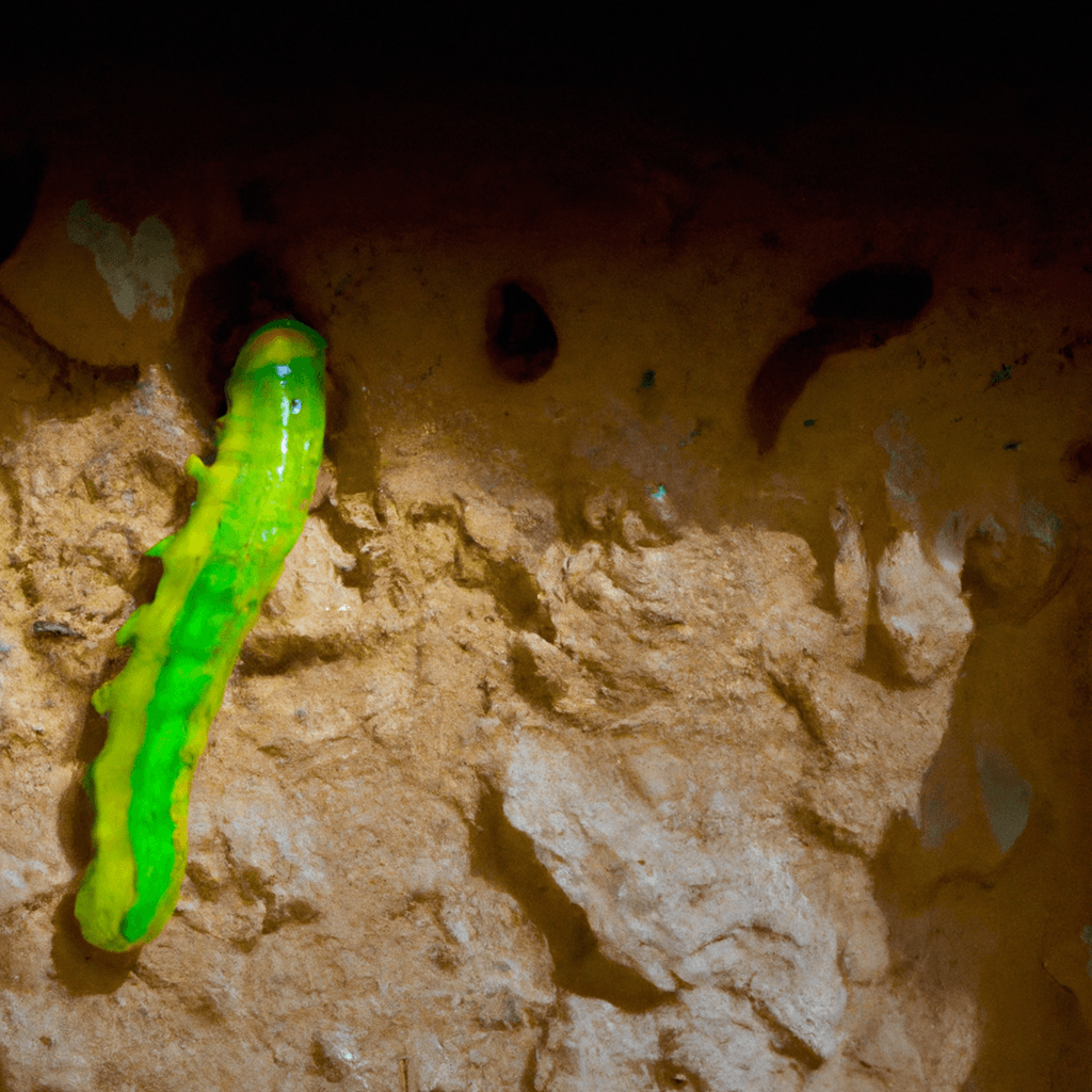 Glowing Tunnel Worm